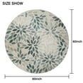 thumbnail image 6 of Round Waterproof Tablecloth 60×60 Inch, Boho Style Reusable Indoor/Outdoor Durable Table Cover for Party Kitchen Dinner Room Decor, 6 of 6