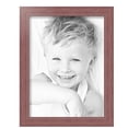thumbnail image 2 of ArtToFrames 12" x 16" Pink Picture Frame, 12x16 inch Pink Wood Poster Frame (WOM-4441),  Pack, 2 of 8