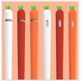 thumbnail image 3 of EIMELI Case Compatible for Apple Pencil - Carrot Shaped Stylus Sleeve Cover Anti-Slip Case Touch Screen Pen Silicone Sleeve Holder Protective Skin Cover Compatible with Apple Pencil 2, 3 of 8
