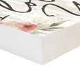 thumbnail image 5 of P. Graham Dunn I Love Us Script Floral Whitewash 3.5 x 3.5 Inch Pine Wood Tabletop Block Sign, 5 of 5