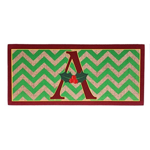 Sassafras Switch Mat Holly Monogram A