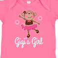 thumbnail image 4 of Inktastic Gigis Girl Ballerina Monkey Girls Baby Bodysuit, 4 of 5