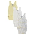 thumbnail image 3 of Bambini Layette Unisex Baby 6 Pc Onezies and Tank Tops, 3 of 5