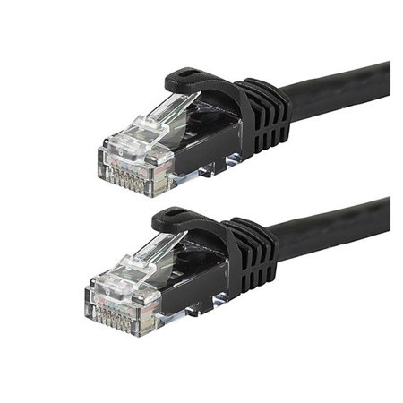 UPC: 0844660098041 | Monoprice Flexboot Cat6 Ethernet Patch Cable – Network Internet Cord – RJ45  Stranded  550Mhz  UTP  Pure Bare Copper Wire  24AWG  2ft  Black