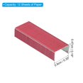 thumbnail image 2 of czcpp-Staples for Stapler, 6 Pack(1000Pcs Staples Per Pack) #10 Mini 3/16 Inch Length Staples Jam Free for Home Office Supplies, Red, 2 of 4