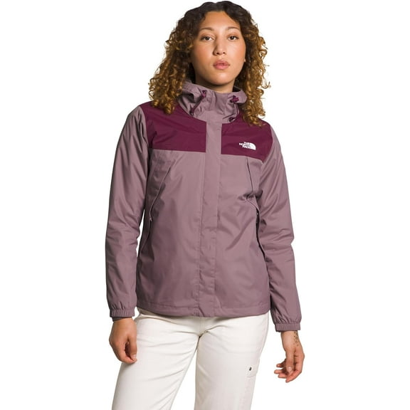The North Face Antora Triclimate NF0A7UKNLCI Jacket Women's Small, Fawn Grey/Boysenberry