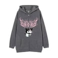 thumbnail image 3 of Sudaderas oscuras europeas y americanas para hombres y mujeres, sudaderas con capucha, parejas góticas, sudaderas Harajuku con cremallera de gran tamaño, 2023, 3 of 5