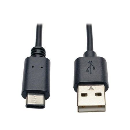 UPC: 0037332188564 | Tripp Lite USB 2.0 Hi-Speed Cable (A Male to USB Type-C Male) 3-ft.