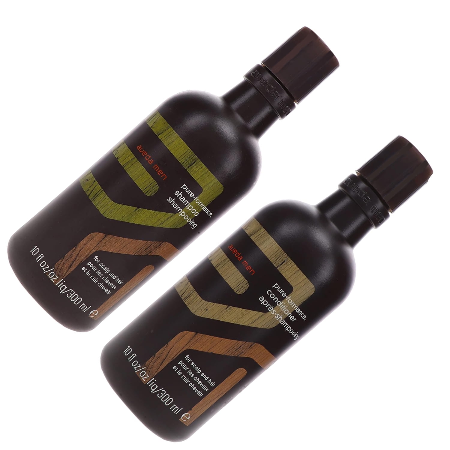 Aveda Men Pure-Formance Shampoo 10 oz 1 Pc, Aveda Mens Pure Formance Conditioner, 10.1 oz 1 Pc