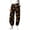 Black, variant on Sweatpants Women, Halloween Printed Elastic Drawstring Waist Joggers with Pockets, Casual Outdoor Party Long Trousers,Orange XL