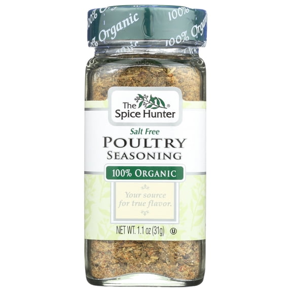 (6 Pack) Spice Hunter Organic Poultry Seasoning, 1.1 Oz