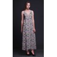 thumbnail image 5 of Bimba Butterfly Women Printed Sleeveless Long Maxi Strappy Bohemian Beach Dress-Large, 5 of 6