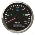 thumbnail image 1 of 85mm GPS Speedometer 125/200KM/H with GPS Antenna for Motorcycle Racing Car Waterproof IP67 Overspeed Warning 12V 24V, 1 of 7