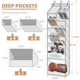 thumbnail image 3 of Organizador de zapatos STORAGE MANIAC 42x17x145 cm, 10 bolsillos, 3 of 9