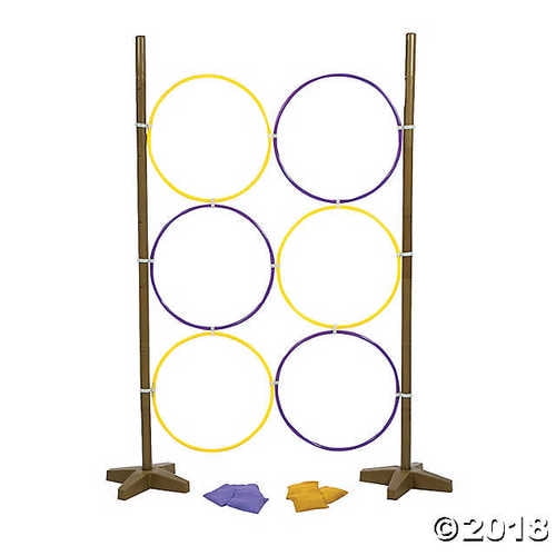 Hoops Bean Bag Toss Game