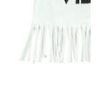 thumbnail image 6 of Qiylii 3Pcs Baby Summer Outfits, Short Sleeve Tassel Tops + Shorts + Headband, 6 of 6