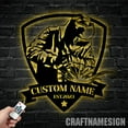 thumbnail image 3 of Craftnamesign Custom Welding Metal Sign LED Light, Welder Gifts, Welding Sign, Welding Decor, 3 of 5