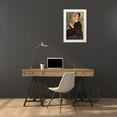 thumbnail image 3 of Modigliani, Amedeo 10x14 White Modern Wood Framed Museum Art Print Titled - Dedie, 3 of 4