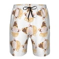 thumbnail image 3 of Sikiie Mignon Gnome Abeille Imprimé Shorts de Plage pour Hommes, Shorts à Séchage Rapide Haute Élasticité - avec Cordon et Poches Antidérapantes, Adaptés pour Plage, Sports, Vacances-Grand, 3 of 6