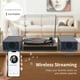 thumbnail image 3 of Reproductor de discos de vinilo RetroAudio con altavoces estéreo duales, 3 of 8
