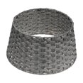 thumbnail image 1 of Christmas Basketweave Tree Collar Gray, 1 of 3