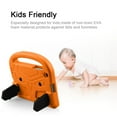 thumbnail image 6 of Dteck Kids Case For Samsung Galaxy Tab A 10.1 2019 SM-T510/T515 2019 model, Shockproof Light Weight Handle Stand Case EVA Foam Protective Cover,Orange Sparrow, 6 of 8