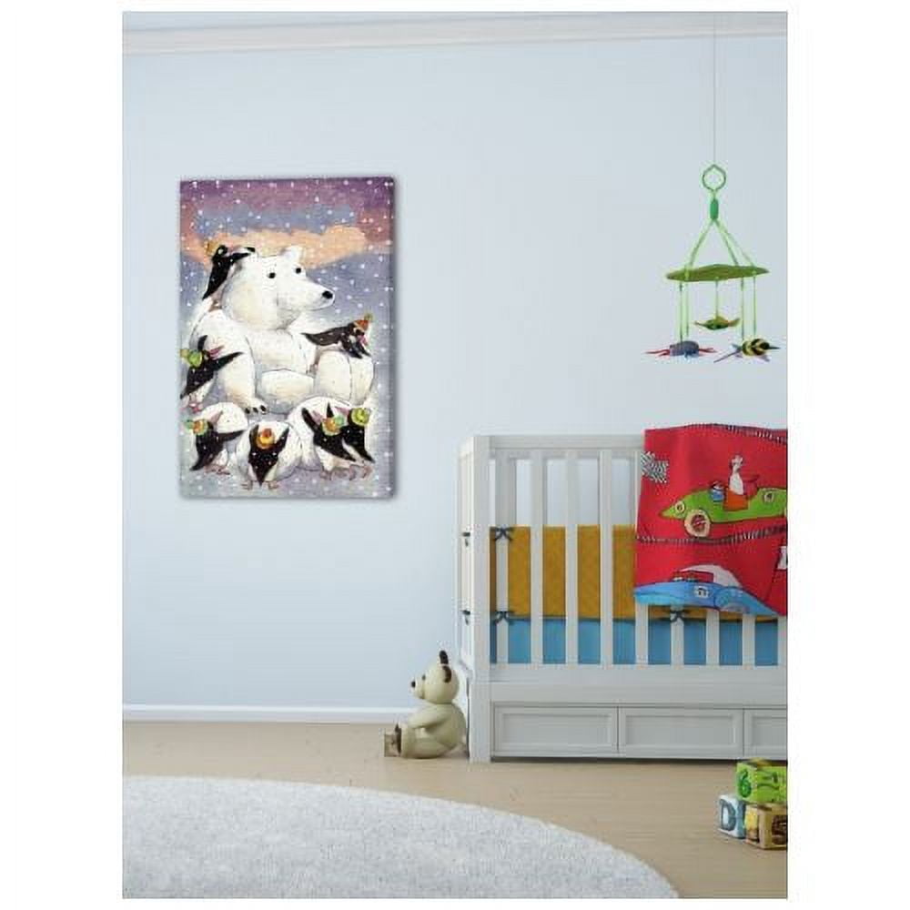 "Polar Friends" Painting Print on Canvas