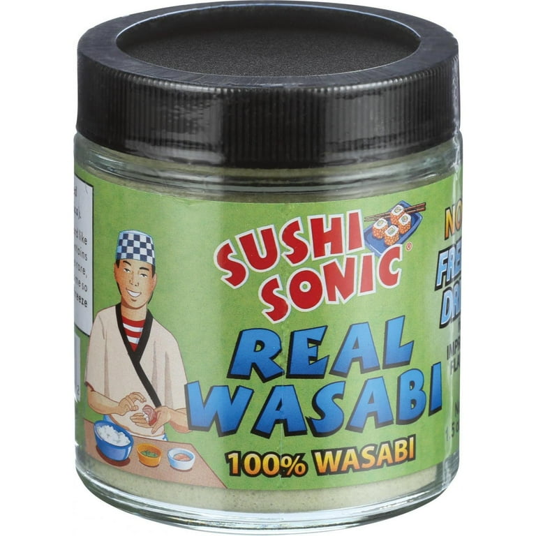 Sushi Sonic Freeze-Dried Real Wasabi, 1.5 oz. - Walmart.com