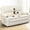 White, variant on Power Reclining Loveseat for Home Theater & RV, Wall-Hugger Design with USB Charging, Storage Console, Removable Armrests & Double Cushions, Faux Leather Brown
