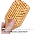 thumbnail image 5 of Bamboo Air Cushion Comb Handheld Air Cushion Massager Comb Wooden Massage Brush Scalp Massage Comb Bamboo Hair Brush For Women Men, 5 of 5