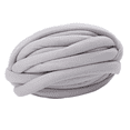 thumbnail image 1 of Abbracc Fil de Laine Épais Tricoté Doux Lavable à la Main pour Lit Gris Fumée, 1 of 8