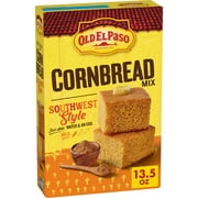 Old El Paso Cornbread Mix, Southwest Style, Baking Mix, 13.5 oz