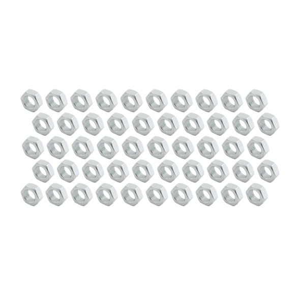 Allstar Performance ALL18260-50 Jam Nut - 5/8-18 in Right Hand Thread - Steel - Zinc Oxide - Set of 50