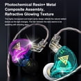thumbnail image 2 of Methold AK6 PLUS Auriculares Auriculares con cable Cable desmontable dinámico Manos libres Fitness Música Sonido Auriculares con tapones Type11 NO11, 2 of 6