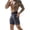 B, variant on Men's Summer High Waist Tight Gym Pants Elastic Leggings Basketball Side Pocket Tights Workout Bottoms B M