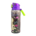 thumbnail image 2 of Botella de Agua de Villanas Disney, Botella de Plástico con Botón Push Up y Muñequera, Color Purpura, Capacidad 950ml., 2 of 7