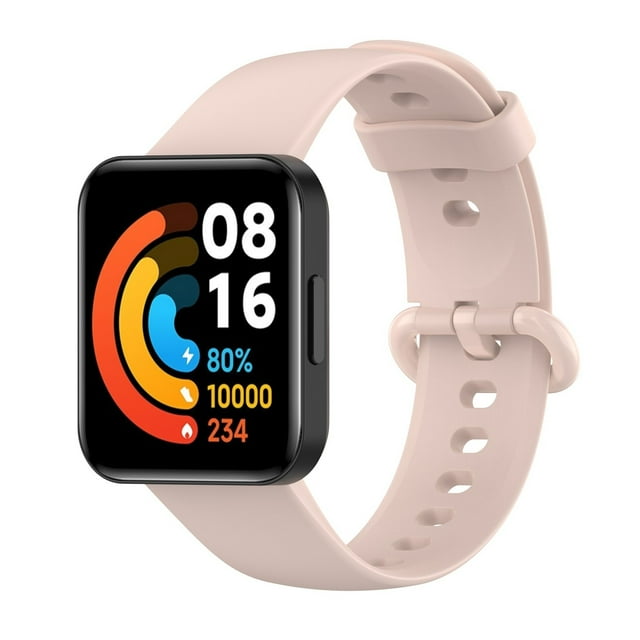 WIFKLSIIPG Silicone Strap Suitable compitable with Redmi Watch 2 Strap Smartwatch Replacement Bracelet Wristband Suitable compitable with xiaomi Redmi Watch 2 Lite
