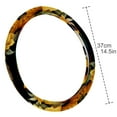 thumbnail image 4 of Panda Sunflower Printed 14.5 Inch PVC Leather Steering Wheel Cover - Auto Accessories for Car Wheel Covers, 4 of 6
