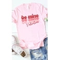 thumbnail image 3 of Retro Be Mine Valentine Graphic Tee T-Shirt, 3 of 6