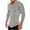 Green, variant on YYDGH Men's Casual T Shirts Long Sleeve Crew Neck Cotton Shirt Stretch Curved Hem Slim Fit Solid Color Hipster Tops