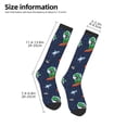 thumbnail image 2 of Sigee Dinosaur Astronaut Space Surfing for Socks for Men Women Gifts for Him Boyfriend Teenage Boys Stocking Stuffers, 2 of 6