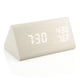 thumbnail image 1 of Despertador OCT17 de madera inteligente LED digital con temperatura y humedad, 1 of 7