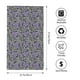 thumbnail image 2 of Balery Purple Butterflies Toalla de Microfibra Premium con Estampado – 27.5x16 pulgadas, Alta Absorción, Suave y Aterciopelada, Secado Rápido, 2 of 6