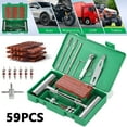 thumbnail image 2 of 59x kit de Réparation de Pneu de Voiture kit de Crevaison de Voiture; kit de Réparation de Pneu de Voiture 59 Pcs kit de Réparation de Crevaison de Voiture + Pinces, 2 of 5
