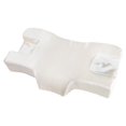 thumbnail image 3 of Almohada de espuma viscoelástica para dormir, para la espalda y el cuello, ideal para el dormitorio de mamá, regalos de cumpleaños Blanco, 3 of 9
