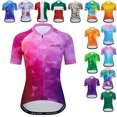 thumbnail image 2 of Maillot de ciclismo para mujer, camiseta de verano para ciclismo de montaña, maillot de ciclismo, ropa anti-UV para ciclismo de carretera, 2 of 5