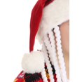 thumbnail image 5 of Plush Dread Santa Hat, 5 of 8