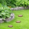 thumbnail image 1 of FENGGUIQU Wood Walk for Garden Garden Stepping Stone Solid Wood 1Pcs, 1 of 7
