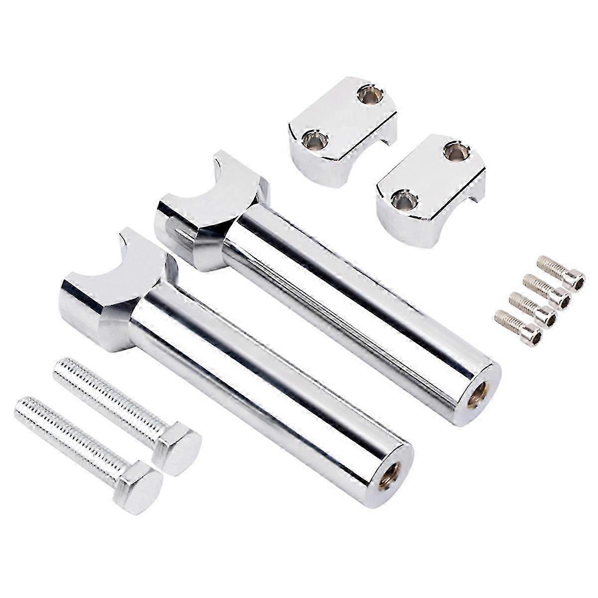 Universal 1inch 25MM Motorcycle HandleBar Bar Risers Bars Mount Clamp ...