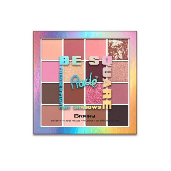 RUDE COSMETICS Be Square Pressed Pigments  Shadows - Brainy